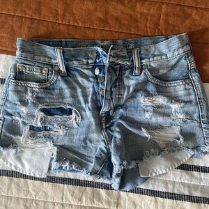 American Eagle vintage hi-rise festival shorts